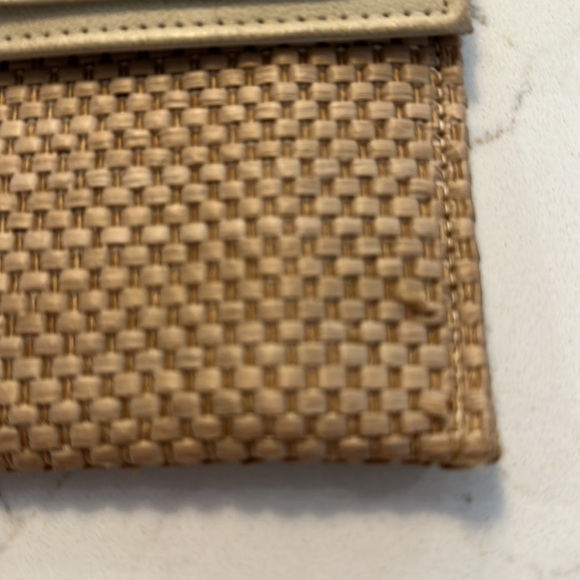 Mary Ann Rosenfeld Vintage Raffia Clutch / Shoulder - Picture 7 of 7